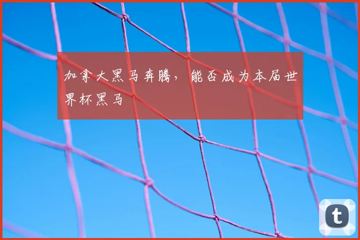 加拿大黑马奔腾，能否成为本届世界杯黑马